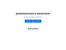 Tablet Screenshot of preachword.com